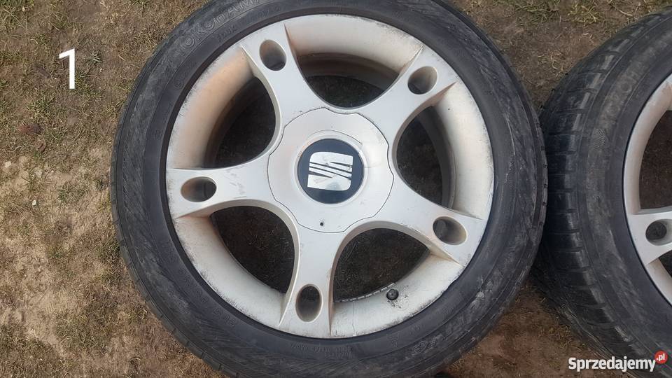 4 Felgi aluminiowe SEAT leon toledo dekielki Gołdap