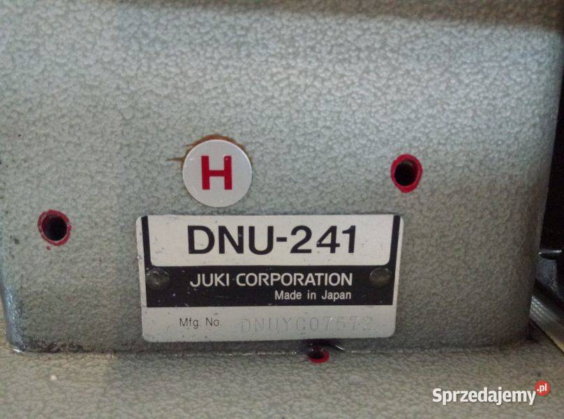 Stębnówka Juki DNU 241 Tapicerka Ścieg 9mm Pfaff Wałbrzych