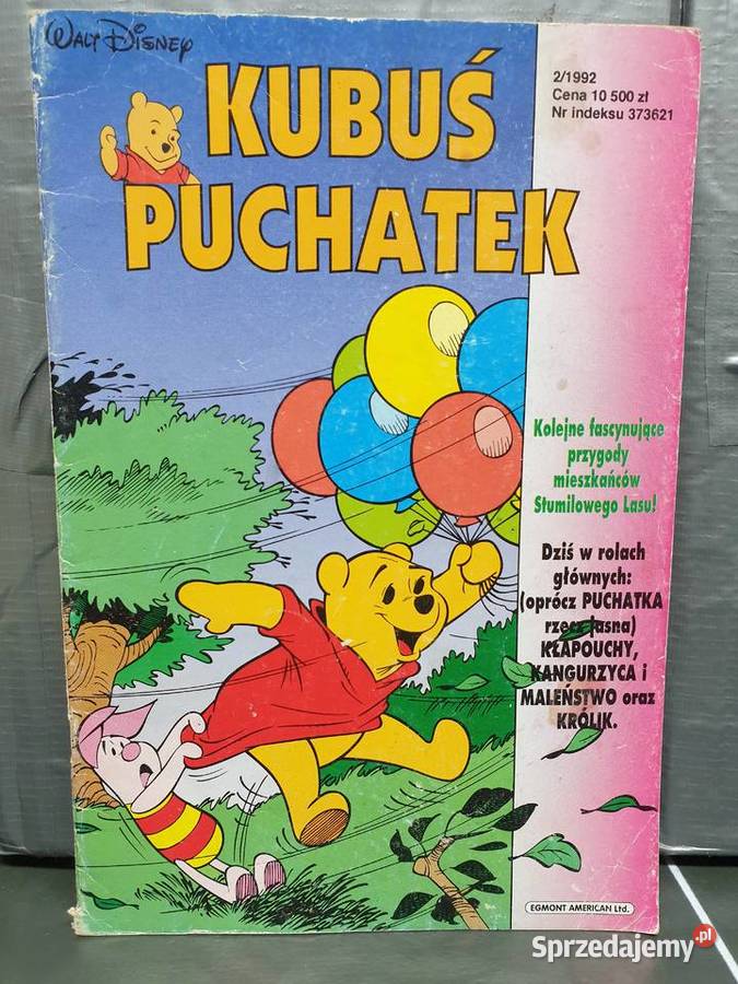 Kubuś Puchatek 21992 komiks Egmont