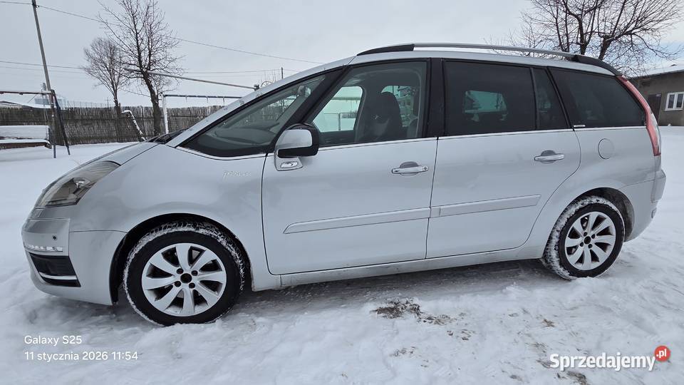 Citron C4 Grand Picasso 20 HDi Exclusive MCP srebrny Wola Zambrowska sprzedam