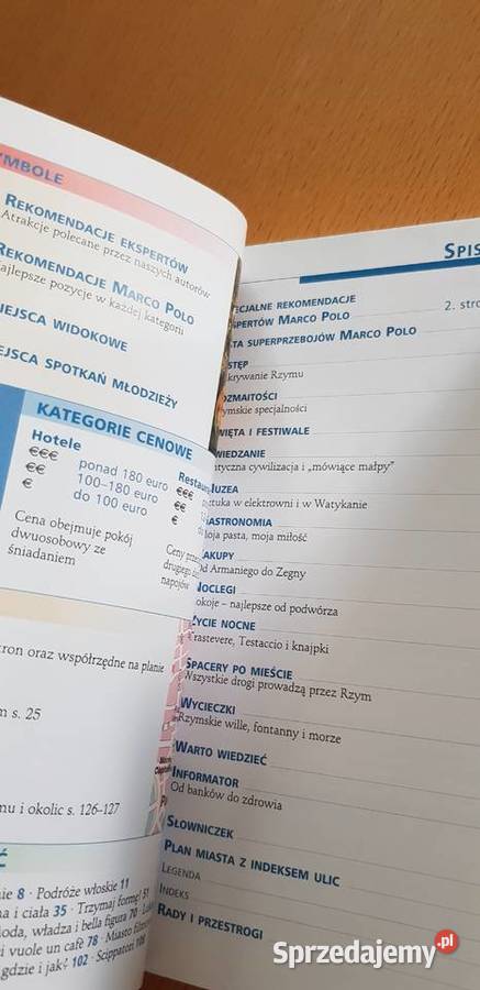Rzym Cypr Jugosławia przewodnik mapa plan miasta Kielce