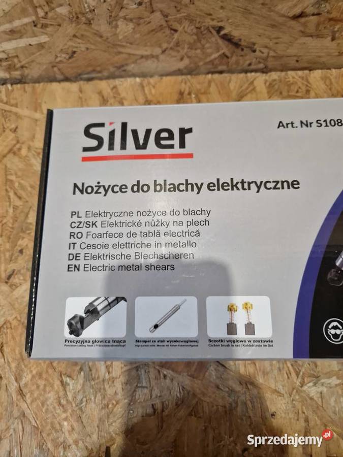 NOŻYCE ELEKTRYCZNE DO CIĘCIA BLACHY FALISTEJ wielkopolskie sprzedam
