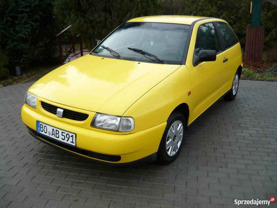 Seat Ibiza 14 1998 Centralny MP3 Bezwypadek welurowa tapicerka Bydgoszcz