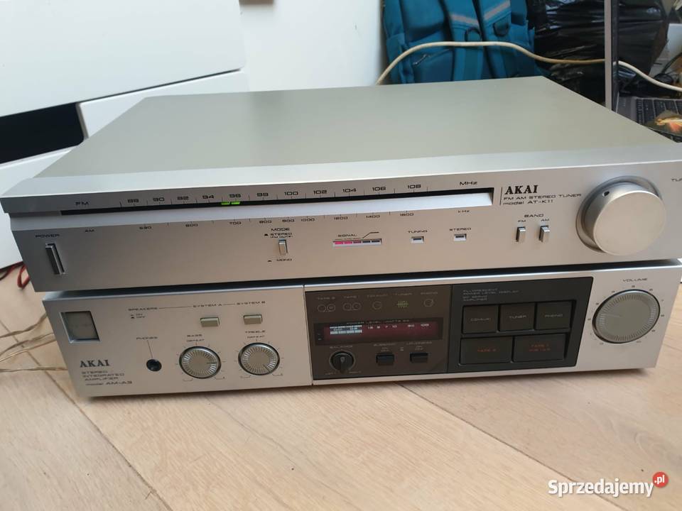 Akai am a3 wzmacniacz Wzmacniacze i pokrewne Leżajsk
