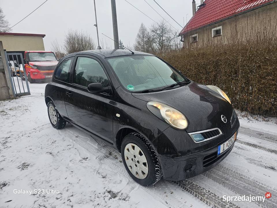 Nissan Micra 2009 bezwypadkowa Rok produkcji 2009 Chełmsko Śląskie