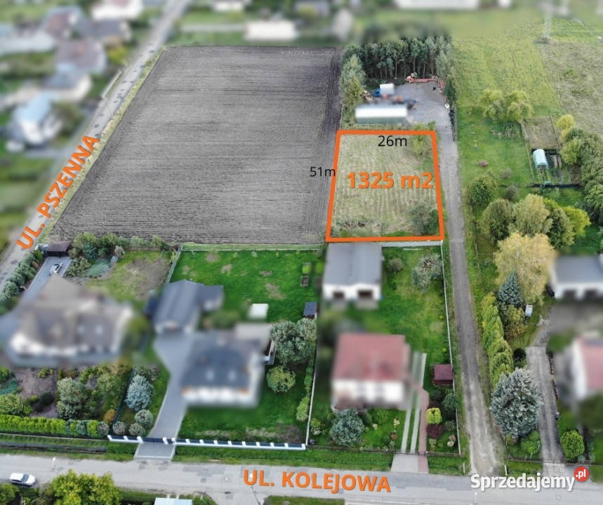 Sprzedam działke budowlaną Błeszno Kolejowa utwardzona śląskie Częstochowa