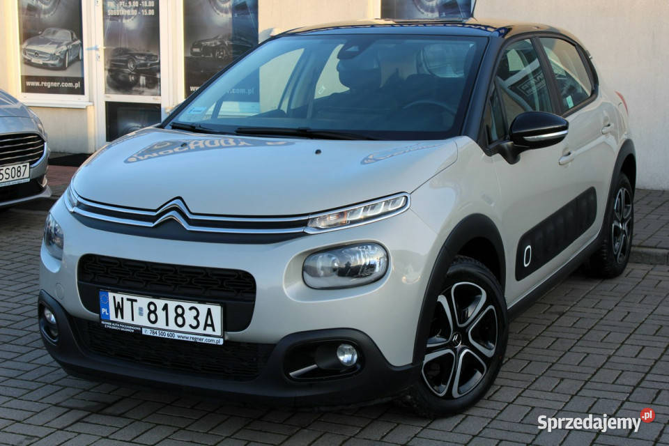 Citroen C3 Rej2020 SalonPL FV23 Shine Android Sokołów