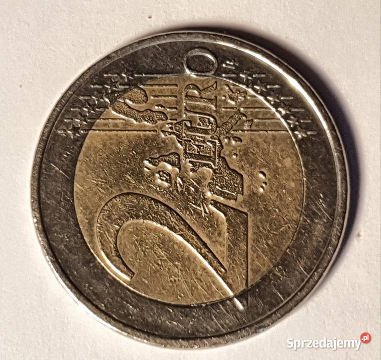 Obiegowa moneta 2 z 2004 rDE rzadki destrukt lubuskie Żary