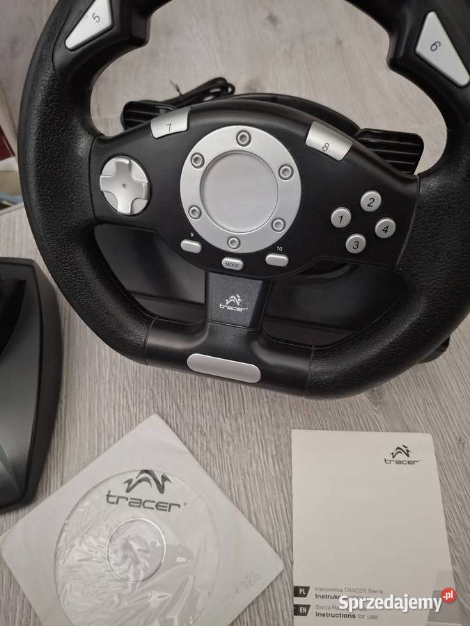 Kierownica Tracer Sierra Pedały Zestaw Gamingowy Akcesoria (Laptop/PC) Opole Lubelskie sprzedam