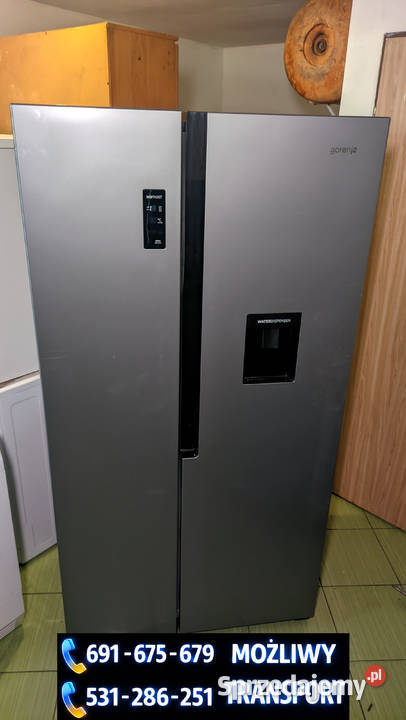 Dwudrzwiowa chłodziarkozamrażarka lodówka 64cm Dobrzyń nad Wisłą