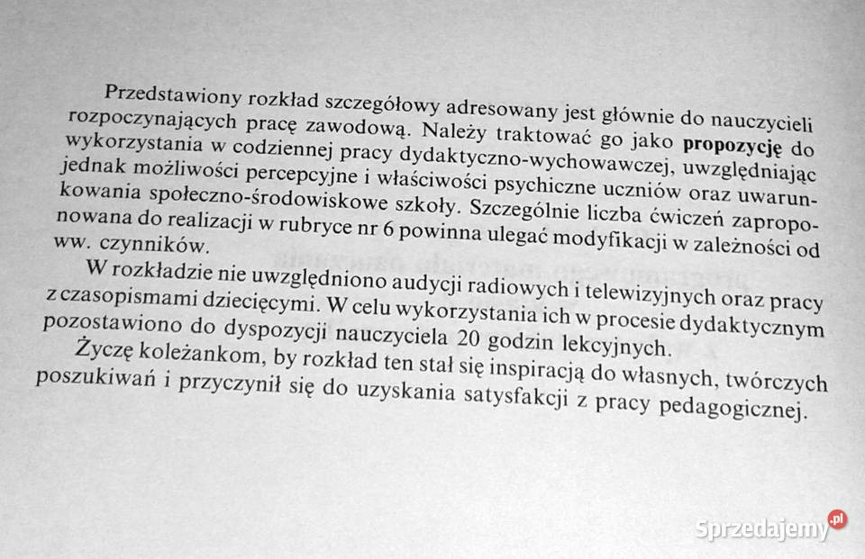Przewodnik metodyczny nauczyciela Język polski Chełm sprzedam