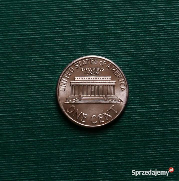 USA 1 cent 1989r Cent Lincolna Antyki, Sztuka, Kolekcje Gliwice