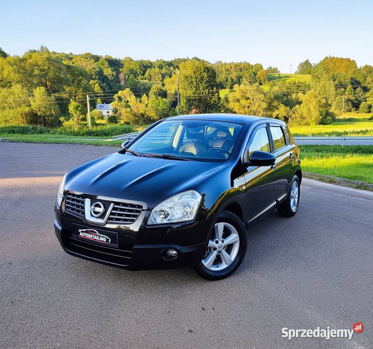 Ładny Nissan Qashqai 20 benzyna z gazem LPG 2007 nieuszkodzony Domaradz