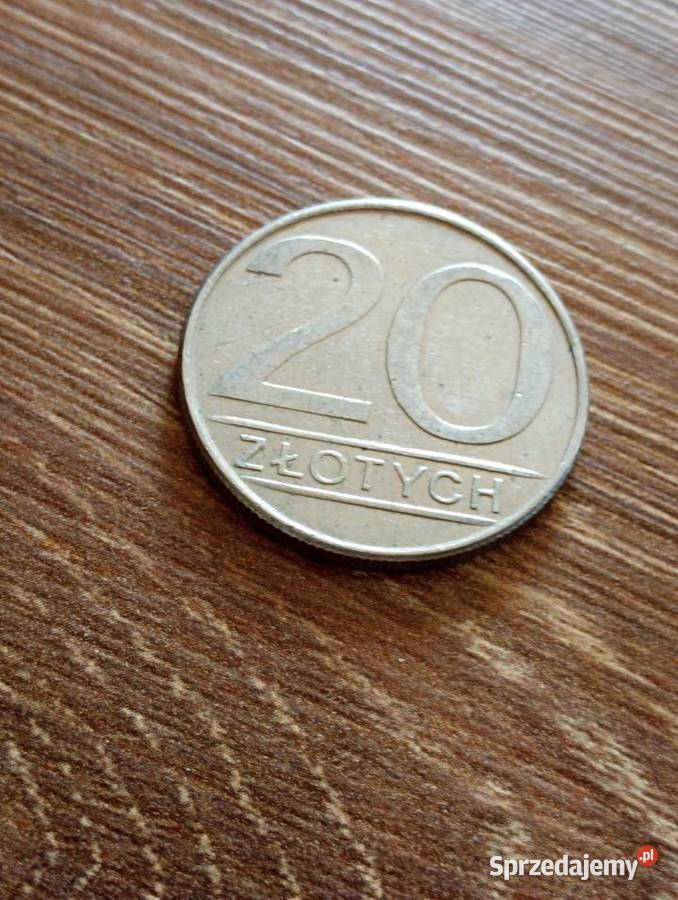 Sprzedam drugie 20 zl 1986 r
