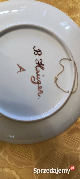 Duży talerz kolekcjonerski do powieszenia Wrocław