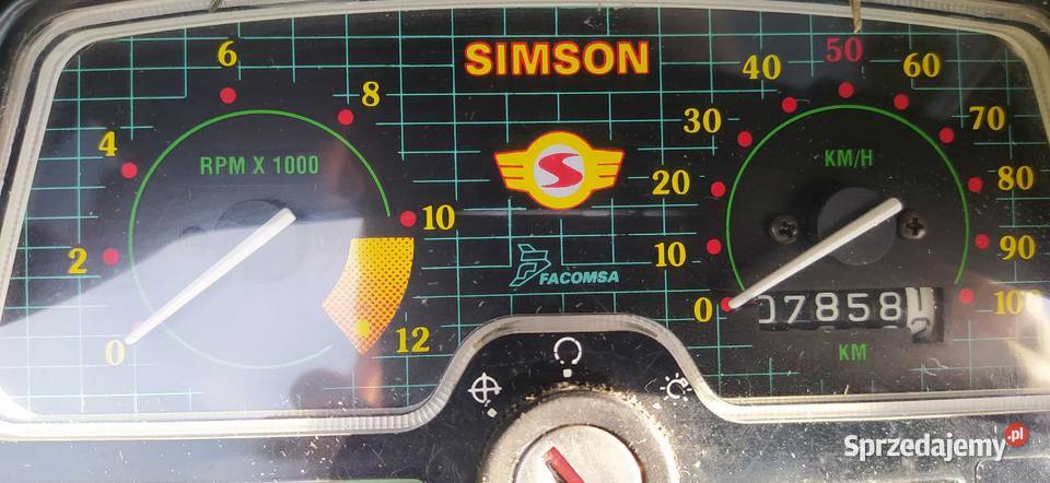 SIMSON 53 SPERBER 50 ccm silnik 4ro biegowy kujawsko-pomorskie