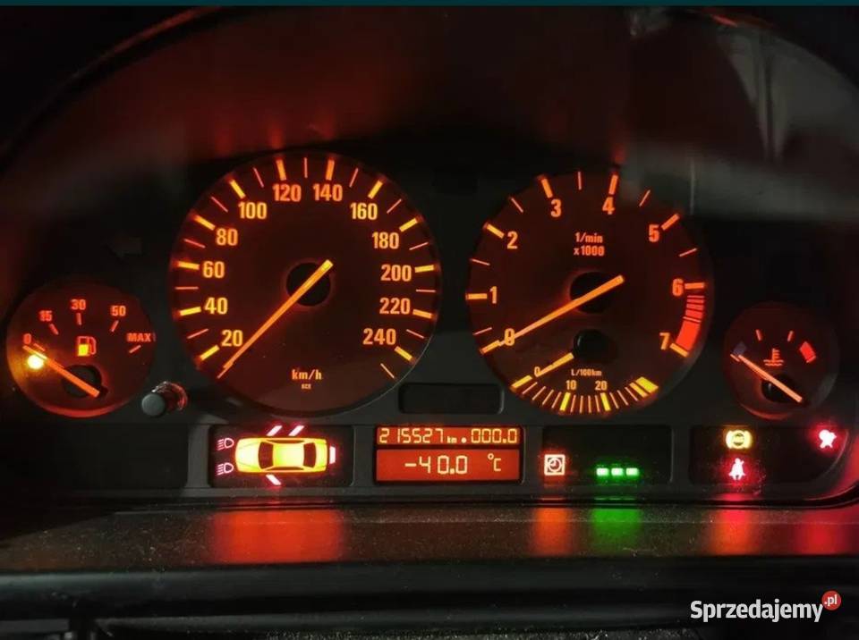 Zegary licznik prędkościomierz BMW E39 benzyna śląskie Żory