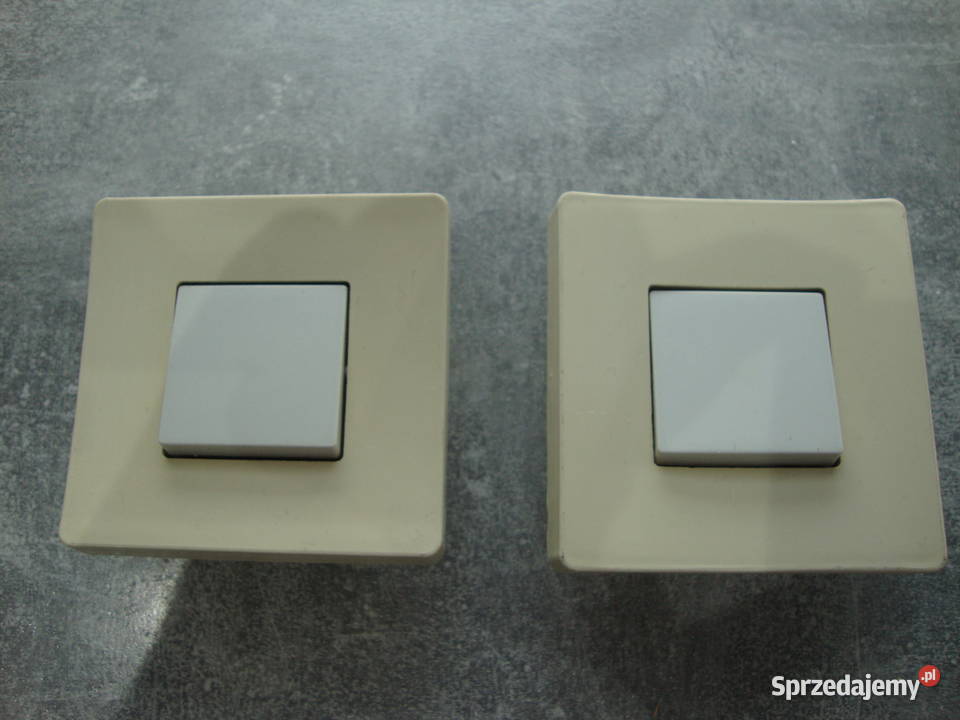 Zestaw wyłącznik włącznik retro PRL