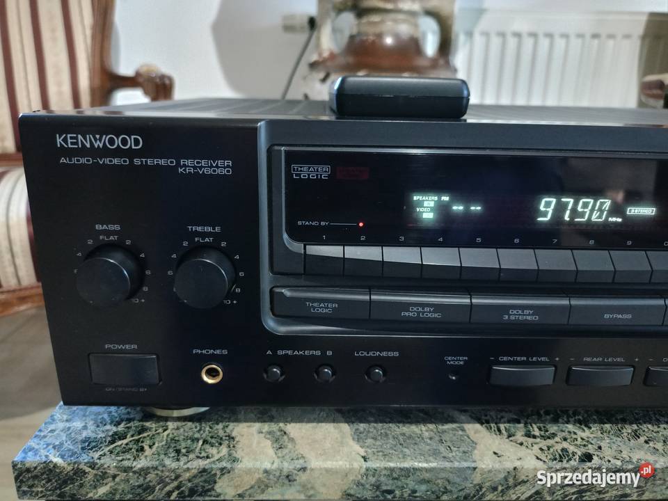 Amplituner KENWOOD KRV6060 z pilotem Drawski Młyn