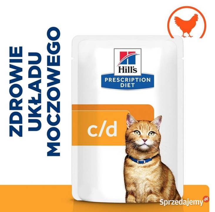 Mokra karma kotów Hills cd Urinary 15 saszetek Warszawa