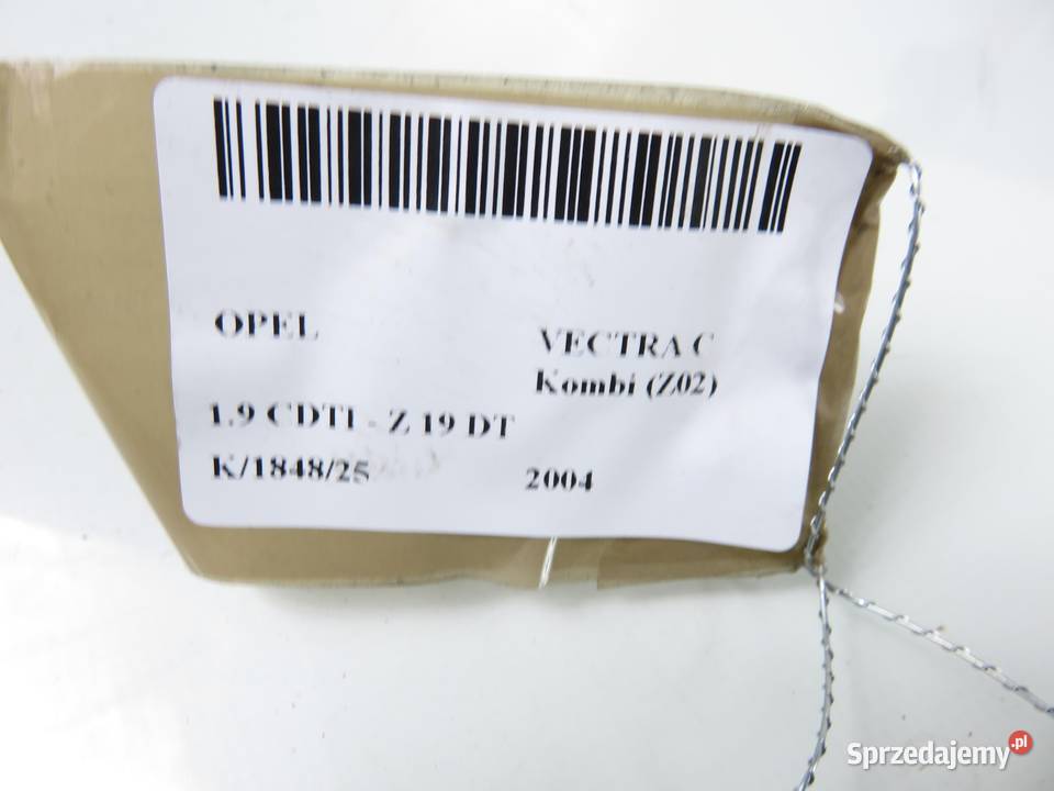 CHŁODNICA WODY OPEL VECTRA C 19 CDTI Z 19 DT małopolskie