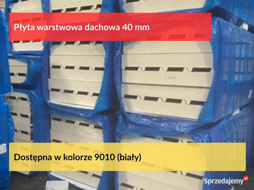 Promocja Dachowa płyta warstwowa 80mm szybki Puszczykowo sprzedam