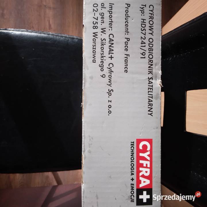 Dekoder Cyfrowy DVBT Pace PVR HD z nagrywarką Bydgoszcz sprzedam