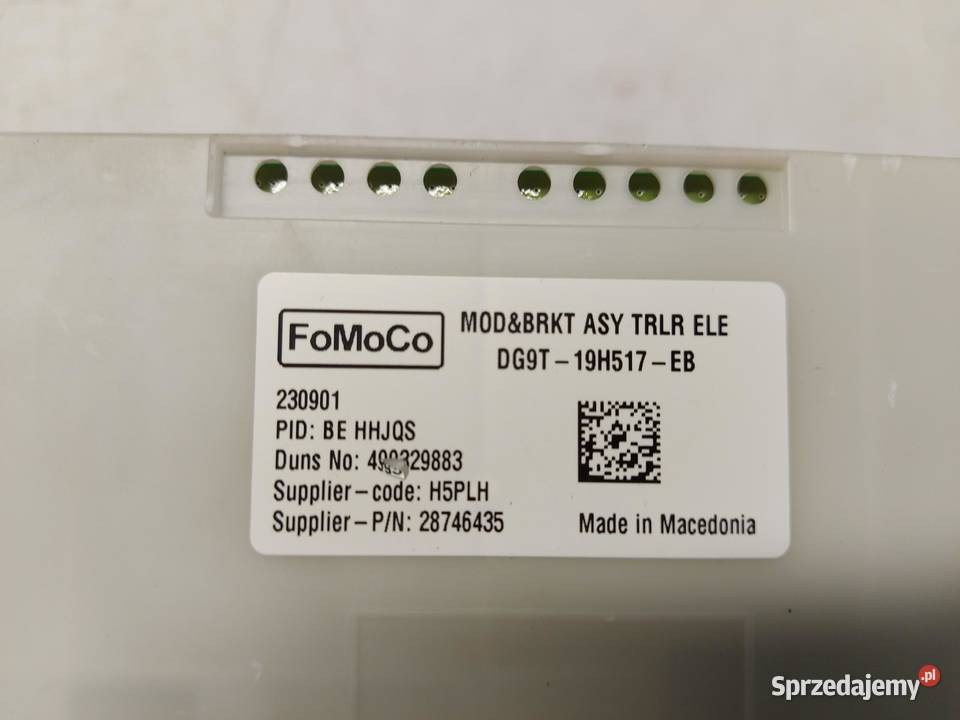 Ford Ranger VI 6 2024r MODUŁ STEROWNIK HAKA