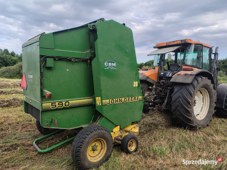 Prasa John Deere 590 stan Rolujące (belujące)