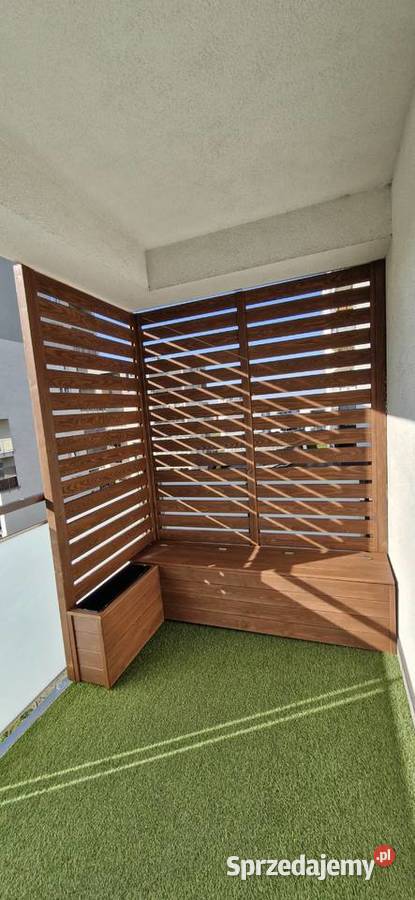 Zabudowa balkonu tarasu Ścianki i parawany Rzeszów sprzedam