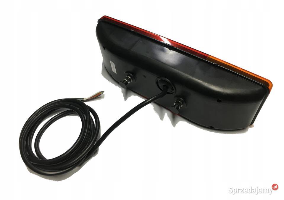 Lampa tylna zespolona LED lewa prostokątna 1224V Kamionna