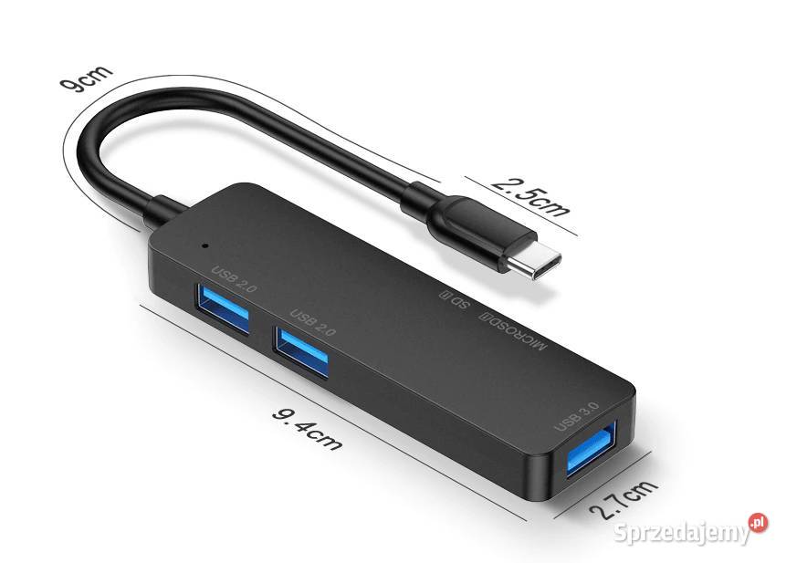 Adapter C Hub 5 w 1 Multi Splitter