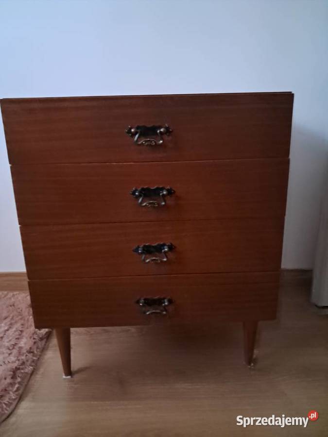 Komoda PRL 1966 w ładnym stanie 58cm Warszawa