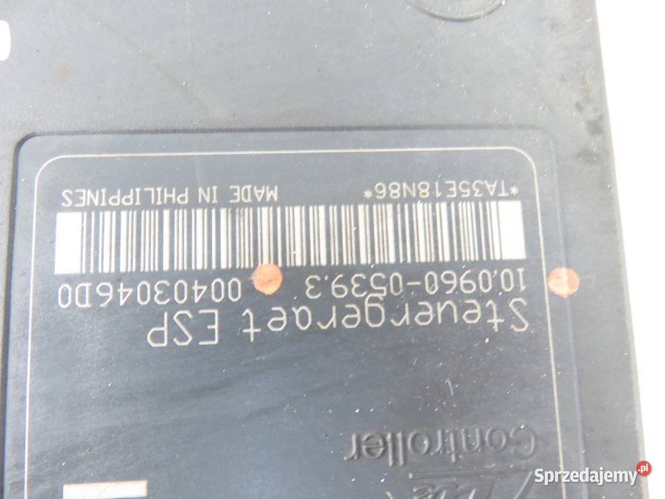 POMPA ABS OPEL ASTRA III H GTC 10096005393 Układ ABS i ESP sprzedam