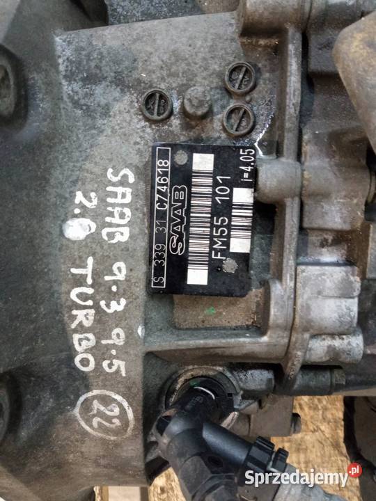 SKRZYNIA BIEGÓW FM55101 20 T Saab 93 II 20022014 sprzedam