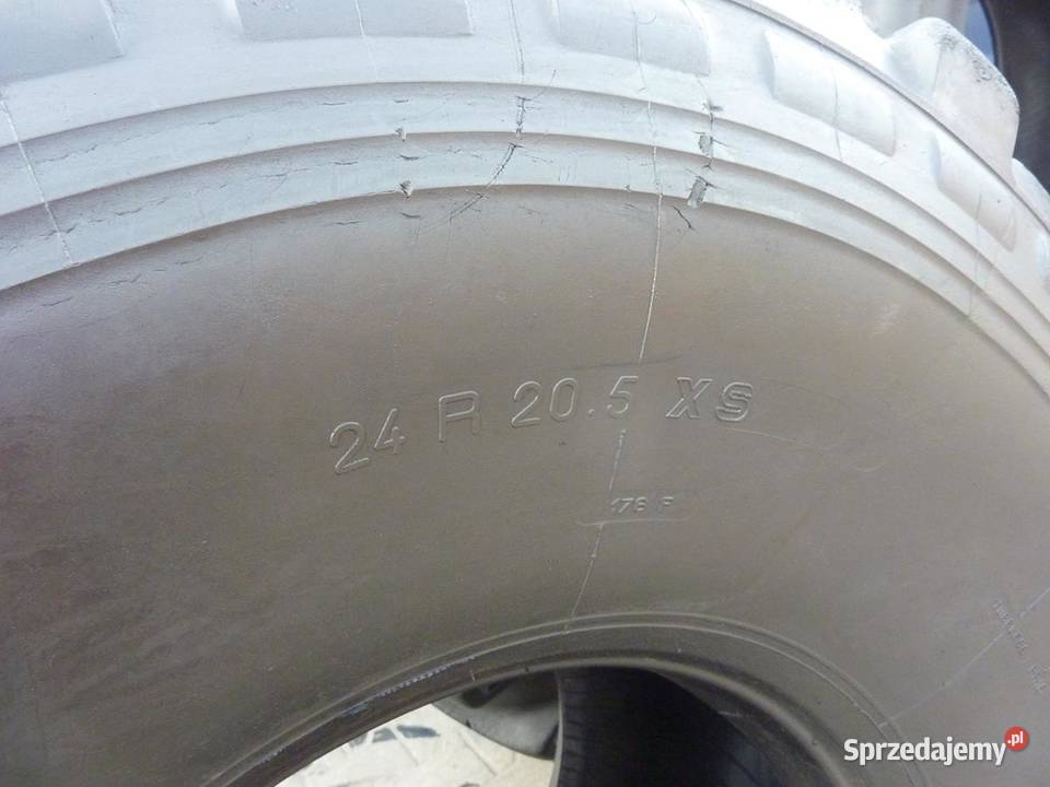 Opona używana rolnicza 24R205 MICHELIN XS 2000 Zaścianki