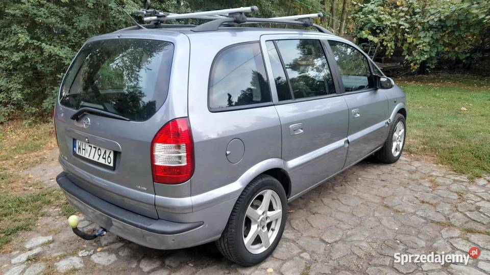 Opel Zafira 18 LPG Klima 7 osobowa 125KM Zafira mazowieckie Podkowa Leśna