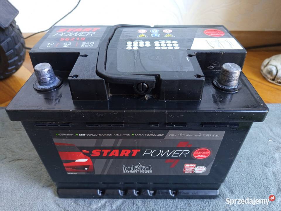 Akumulator 12v 62Ah 540A Poznań Klasa A wielkopolskie sprzedam