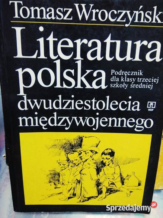 Dwudziestolecie międzywojenne czarna literatura Warszawa sprzedam