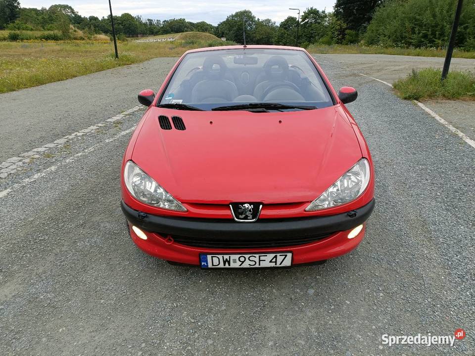 Peugeot 206 CC Cabrio 16 Automat skóry Kłodzko