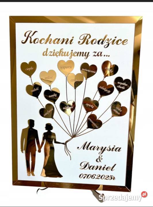 Podziękowania rodziców Dąbrowa Tarnowska