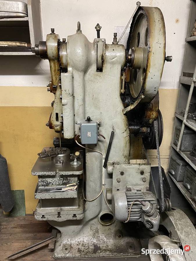 Prasa mimośrodowa WłStefański 10 ton Łódź Produkcja sprzedam