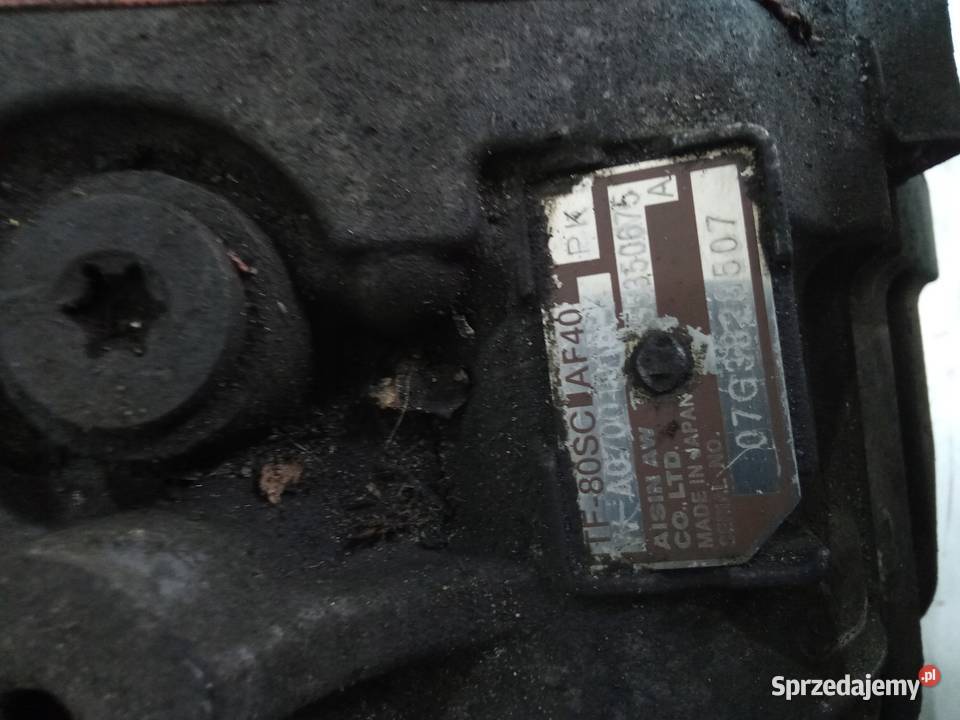 K531 SKRZYNIA BIEGÓW AUTOMAT ZAFIRA B 19 AF40 Opole Lubelskie