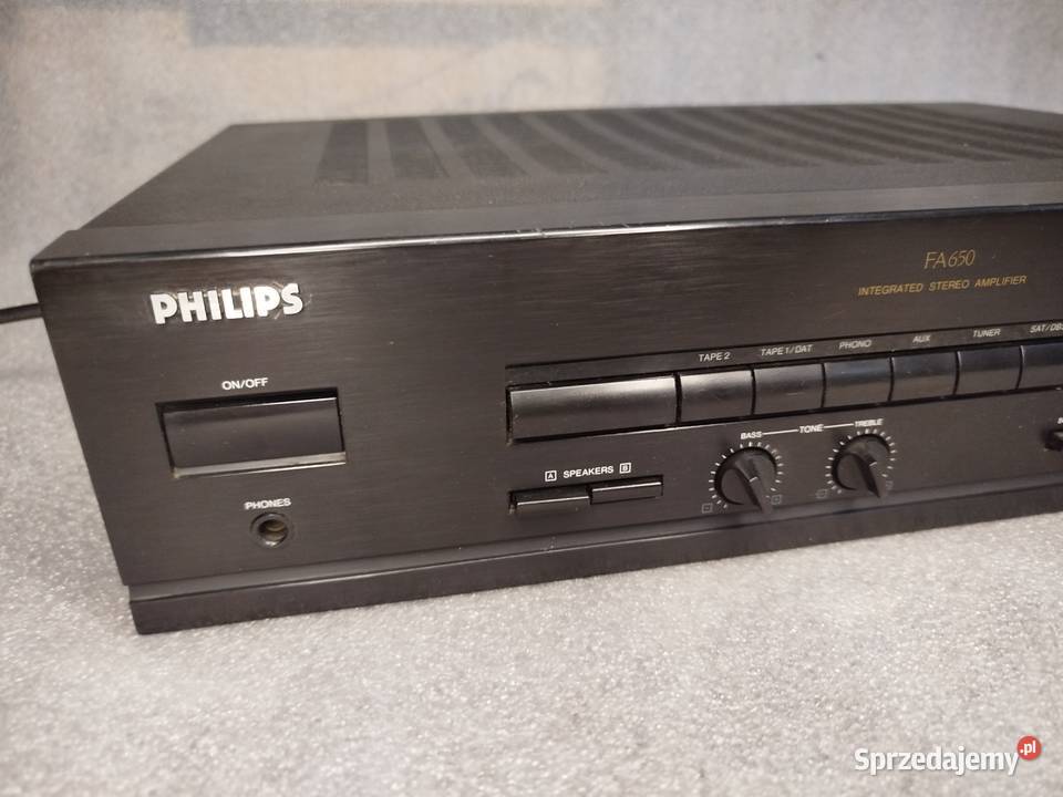 Wzmacniacz Philips FA 650 Wzmacniacze i pokrewne łódzkie Zgierz