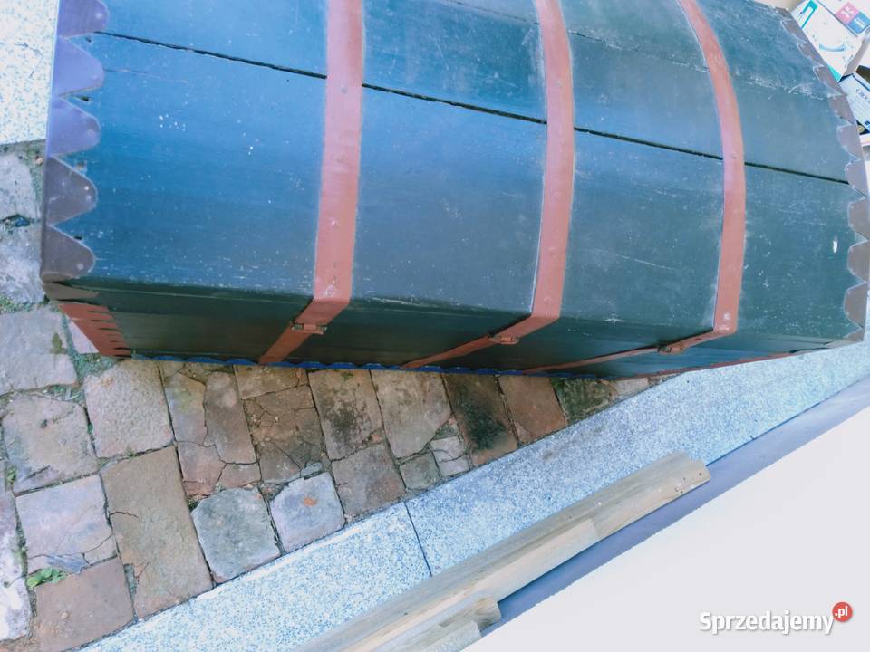 stara skrzynia retro PRL vintage do renowacji Zamość
