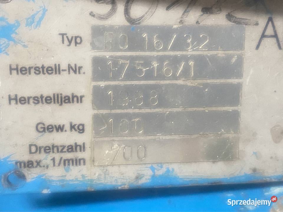 Młyn do tworzyw sztucznych Alpine 3216 łódzkie Łowicz