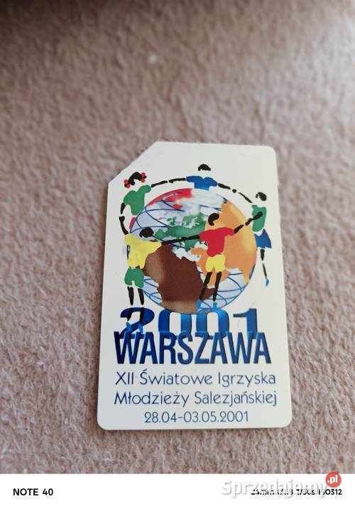 Karty telefoniczne zużyte Warszawa