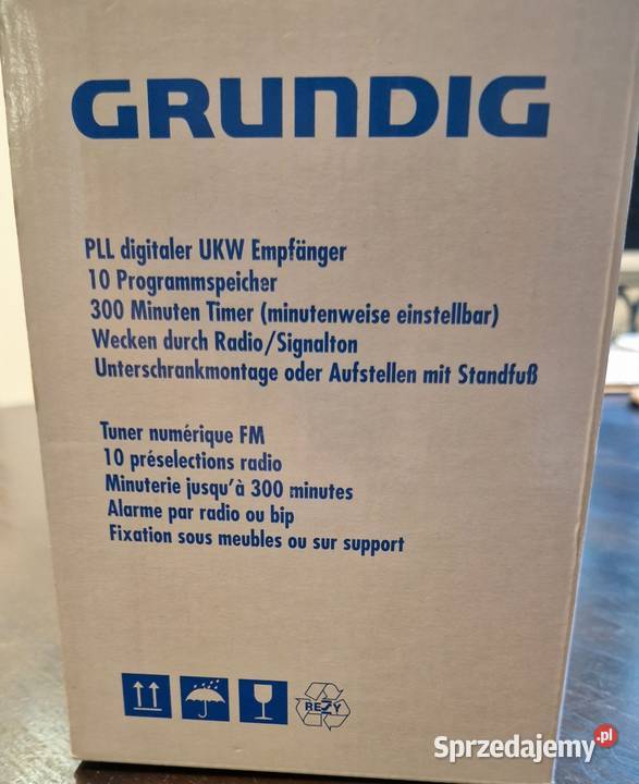 Nowe radio GRUNDIG SONOCLOCK 690 do zawieszenia lubelskie Lublin sprzedam