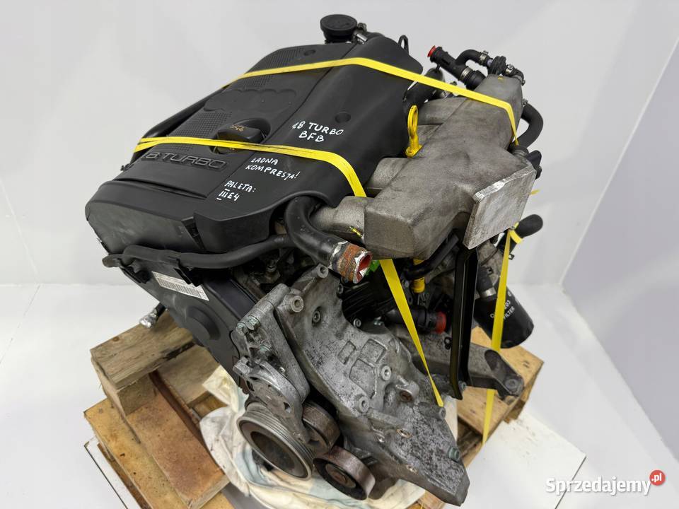 SILNIK Audi A4 B6 B7 18 T TURBO 163 KOMPLETNY Silniki kompletne Rudka
