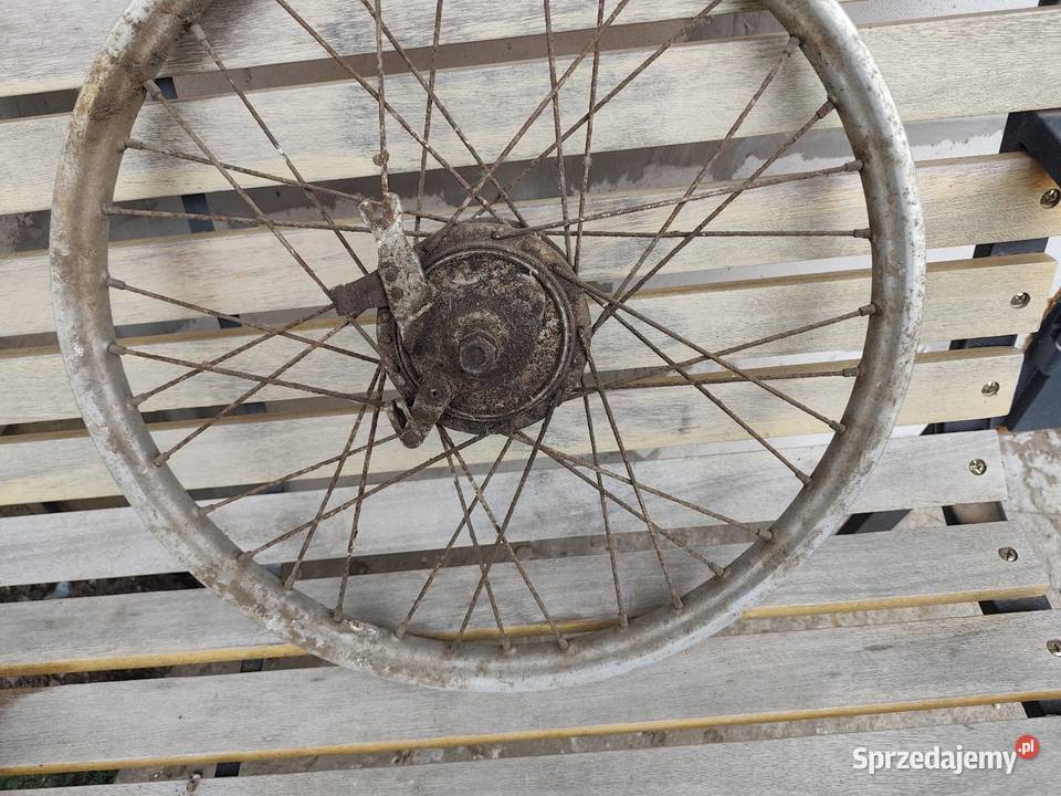 Simson SR2 koło przednie plus ślimak czarny Legionowo